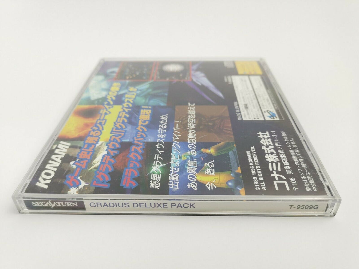 Sega Saturn Spiel – Gradius Deluxe Pack NTSC-J OVP Japan