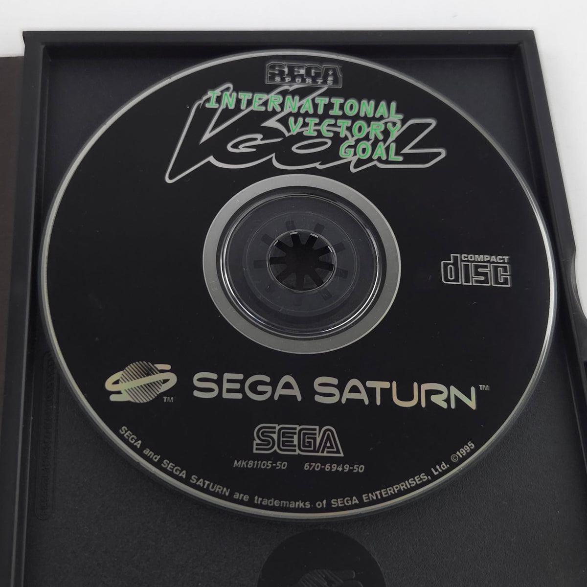 Sega Saturn Spiel International Victory Goal OVP PAL EUR