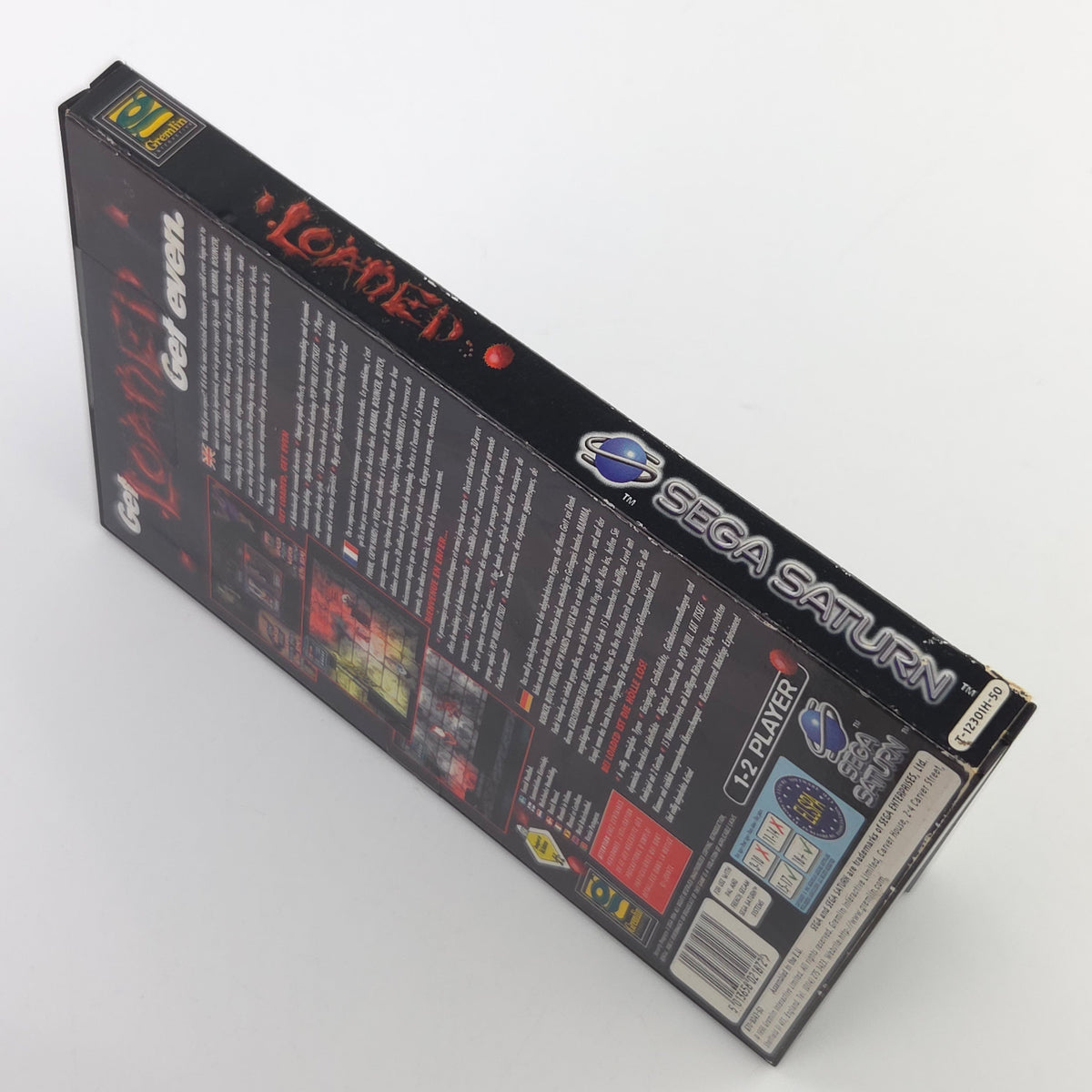 Sega Saturn Spiel Loaded OVP Anleitung CD PAL EUR
