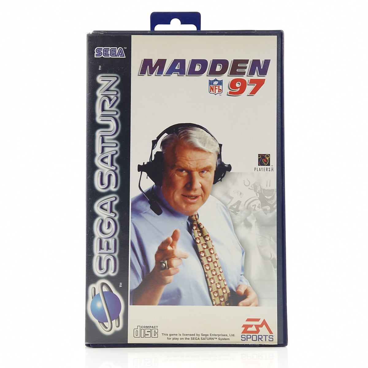Sega Saturn Spiel – Madden NFL 97 OVP PAL Football