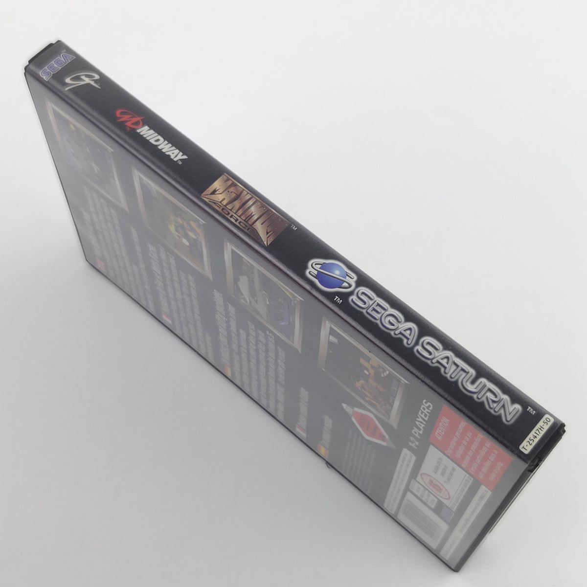 Sega Saturn Spiel Maximum Force OVP CD PAL EUR USK18