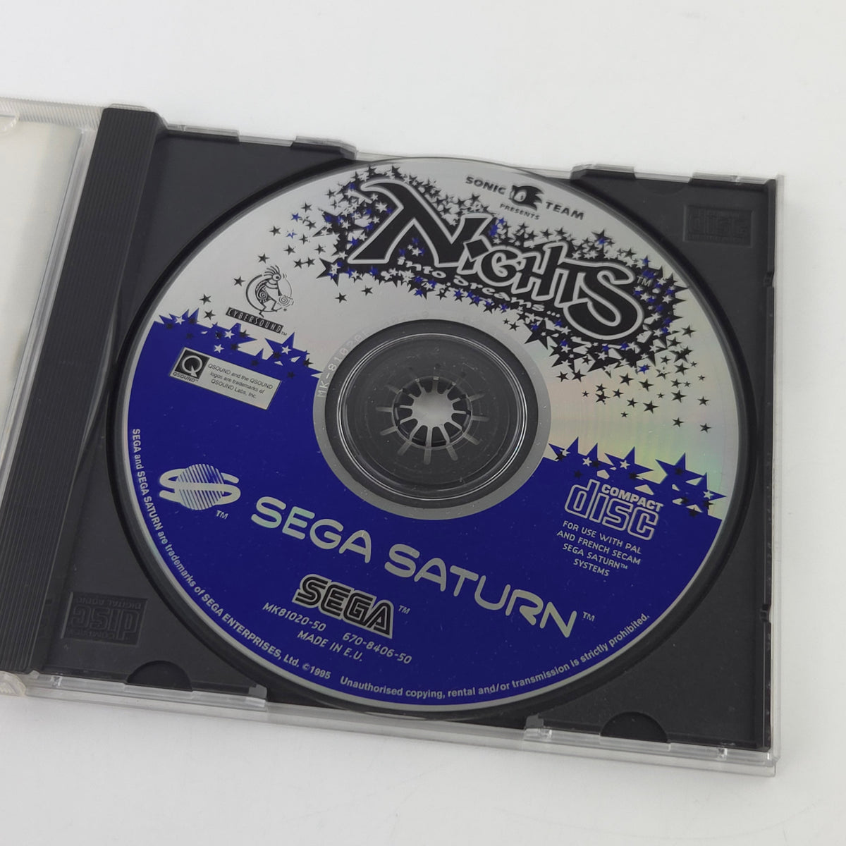 Sega Saturn Spiel: Nights into Dreams - CD-Rom + Anleitung (PAL EUR)