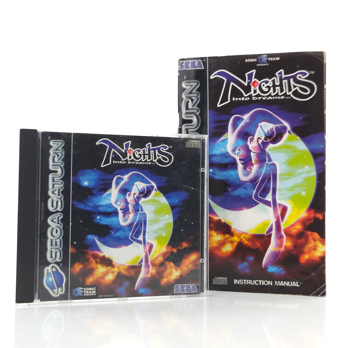 Sega Saturn Spiel: Nights into Dreams - CD-Rom + Anleitung (PAL EUR)