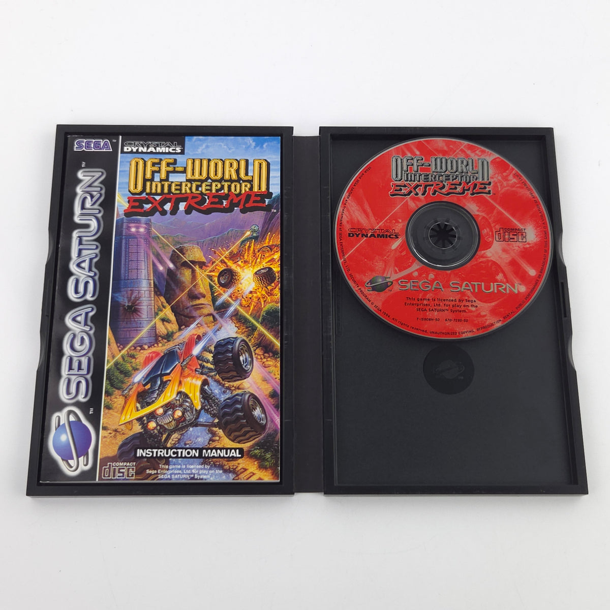 Sega Saturn Spiel Off-World Interceptor Extreme OVP PAL