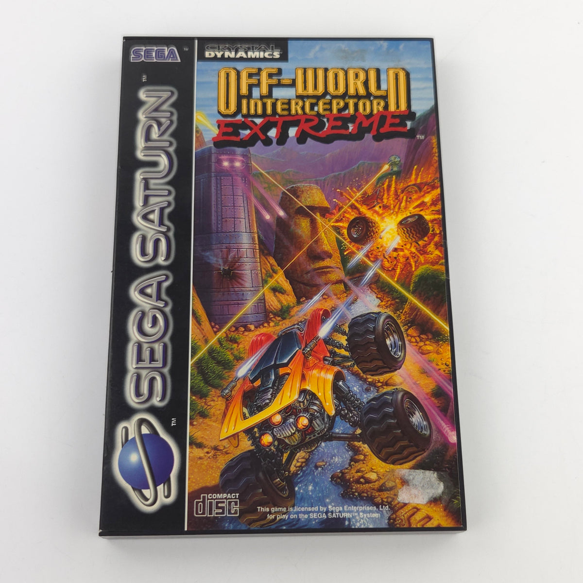 Sega Saturn Spiel Off-World Interceptor Extreme OVP PAL