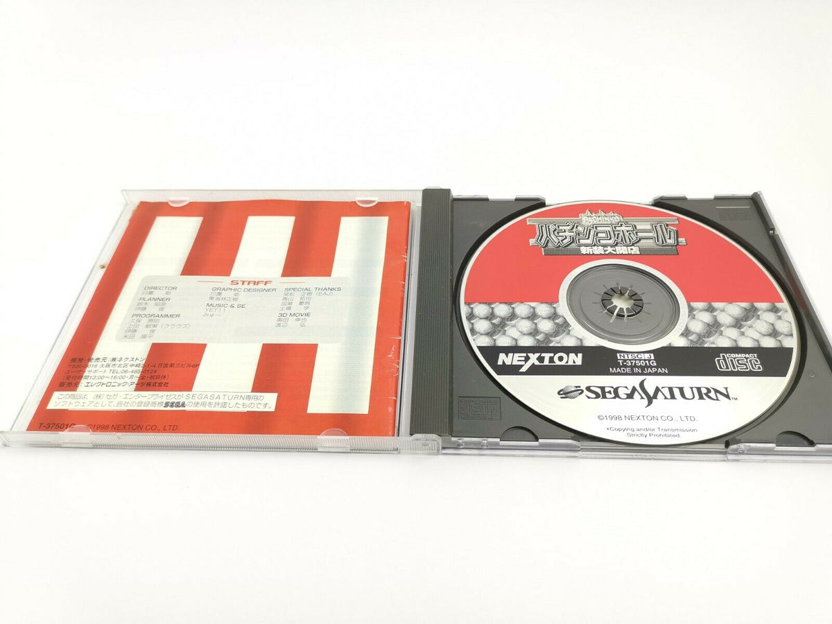 Sega Saturn Spiel – Pachinko Hall Shinso Dai Kaiten OVP Jap