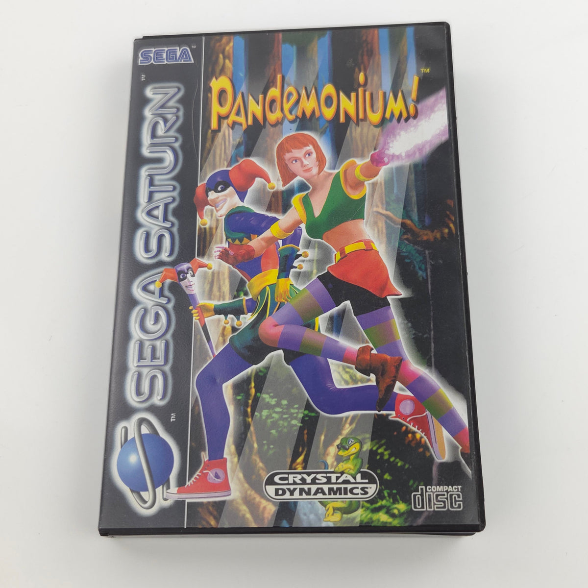 Sega Saturn Spiel – Pandemonium OVP PAL