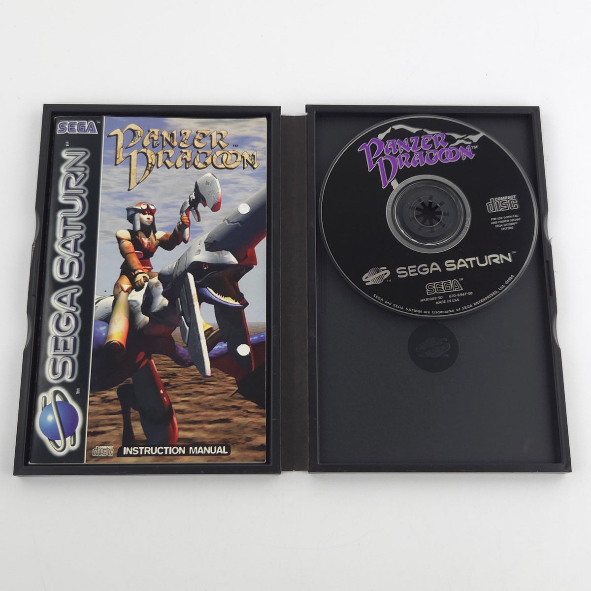 Sega Saturn Spiel Panzer Dragoon PAL EUR OVP Komplett