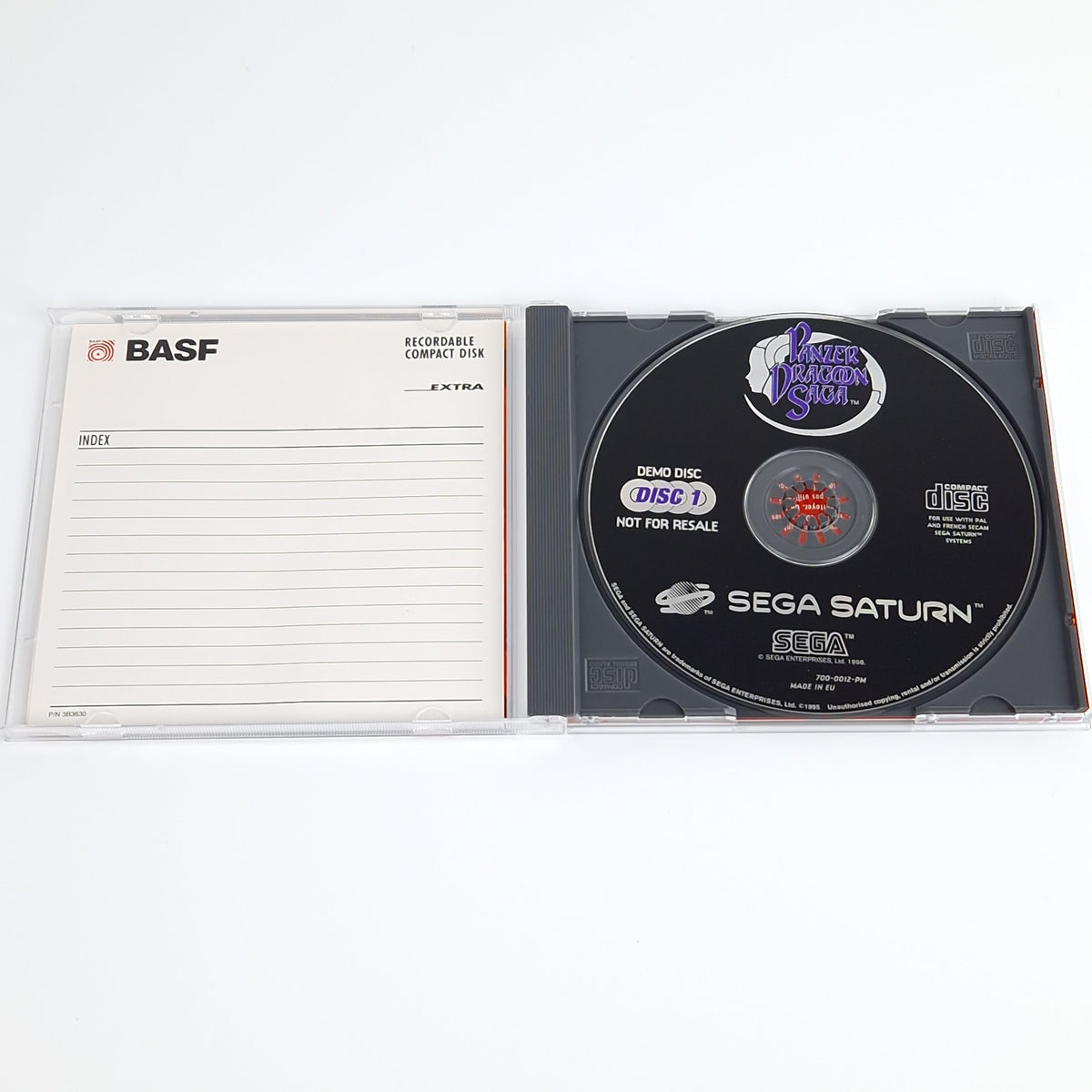 Sega Saturn Spiel – Panzer Dragoon Saga Demo Disc 1 PAL