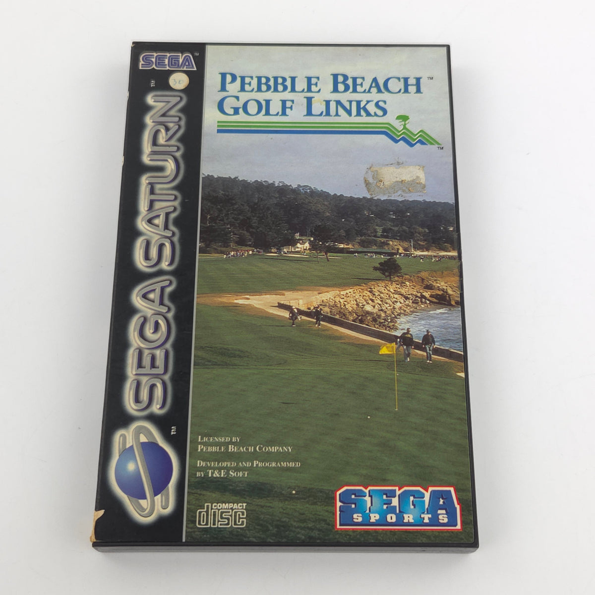 Sega Saturn Spiel Pebble Beach Golf Links OVP PAL EUR