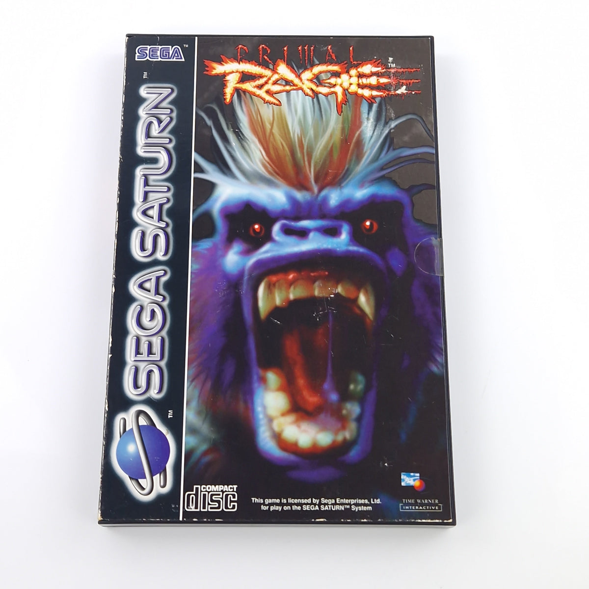 Sega Saturn Spiel – Primal Rage OVP PAL