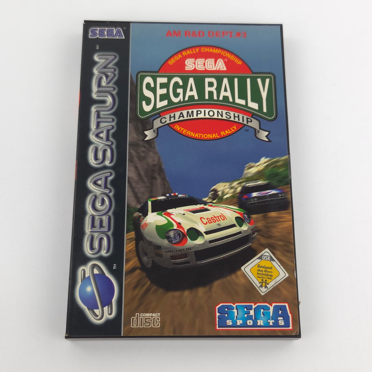 Sega Saturn Spiel Sega Rally Championship OVP PAL EUR