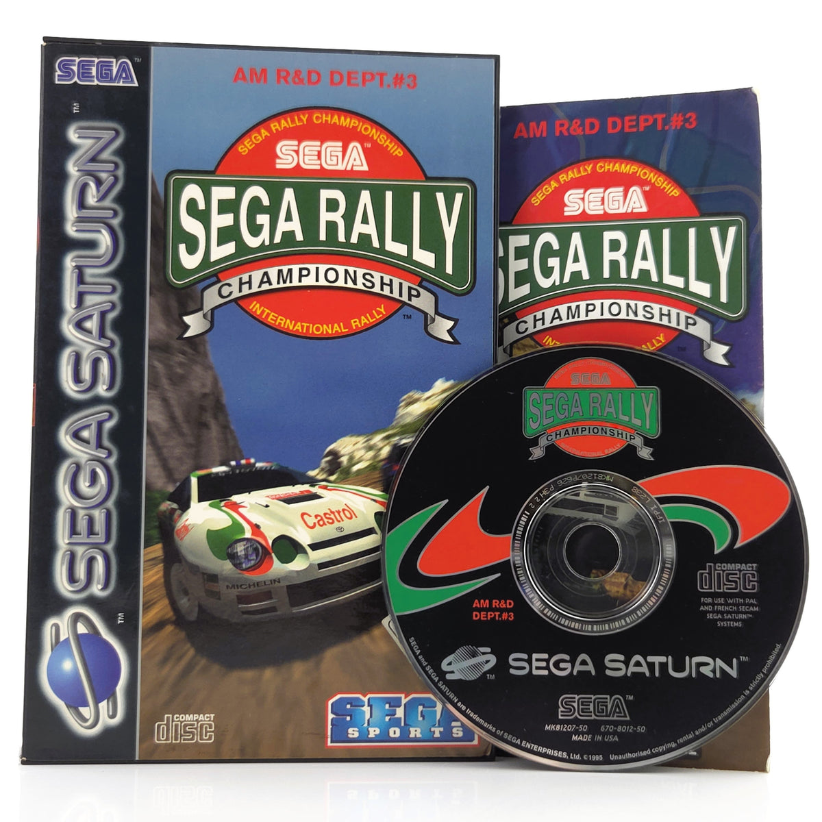 Sega Saturn Spiel Sega Rally Championship OVP PAL EUR