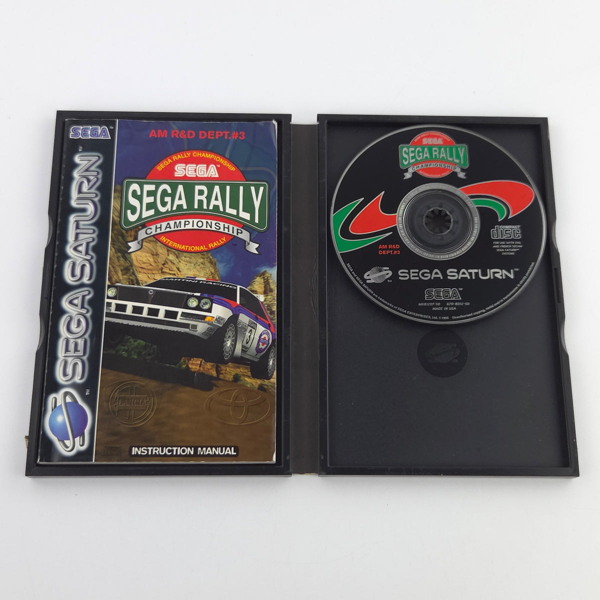 Sega Saturn Spiel Sega Rally Championship OVP PAL EUR