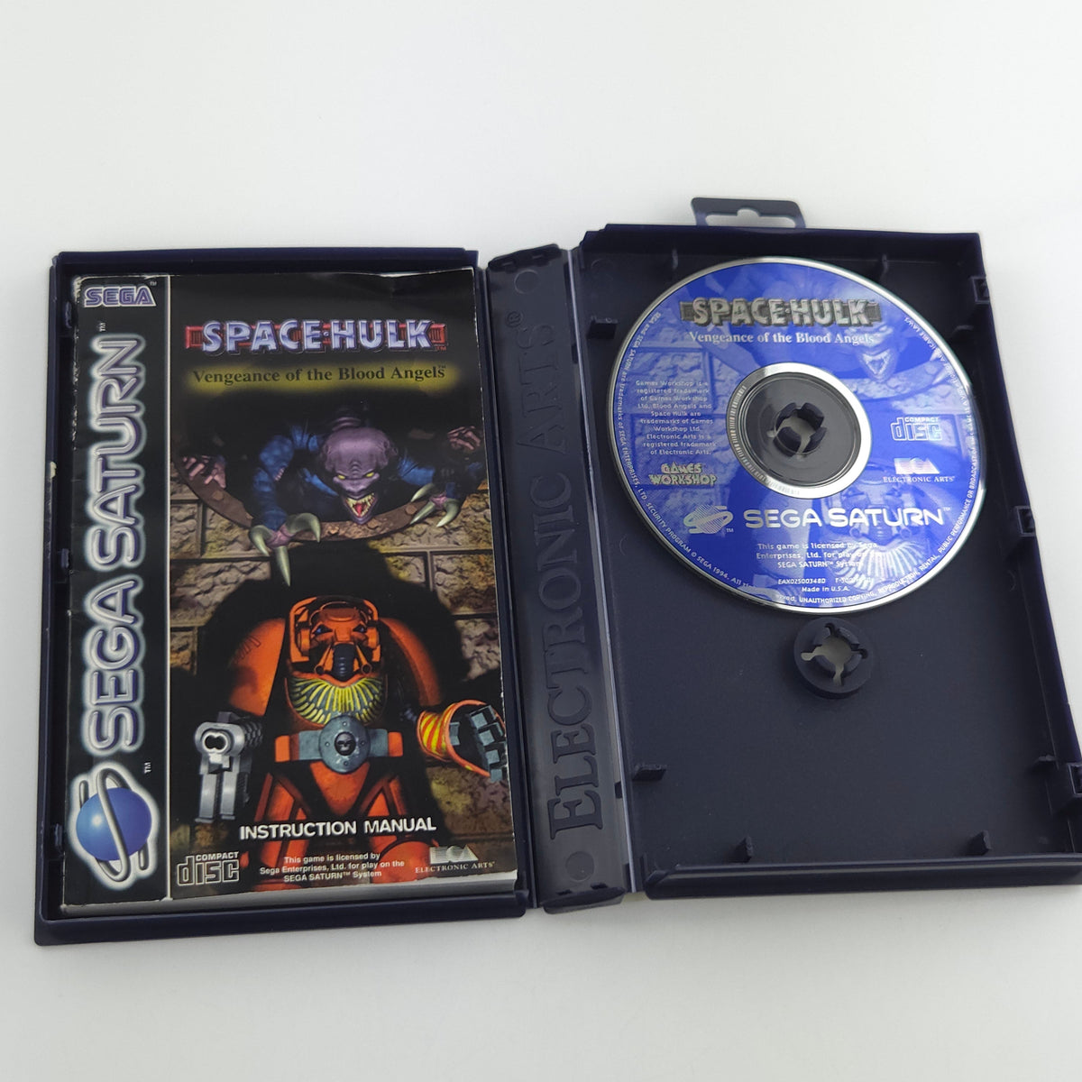 Sega Saturn Spiel Space Hulk Vengeance Blood Angels PAL