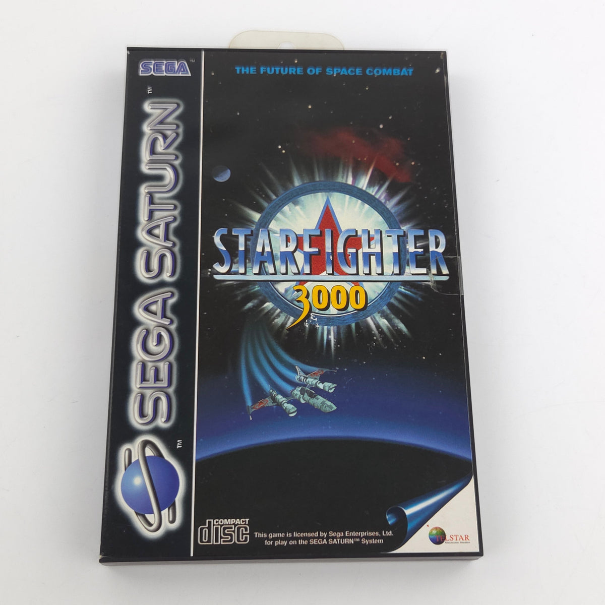 Sega Saturn Spiel Starfighter 3000 OVP PAL CD Anleitung