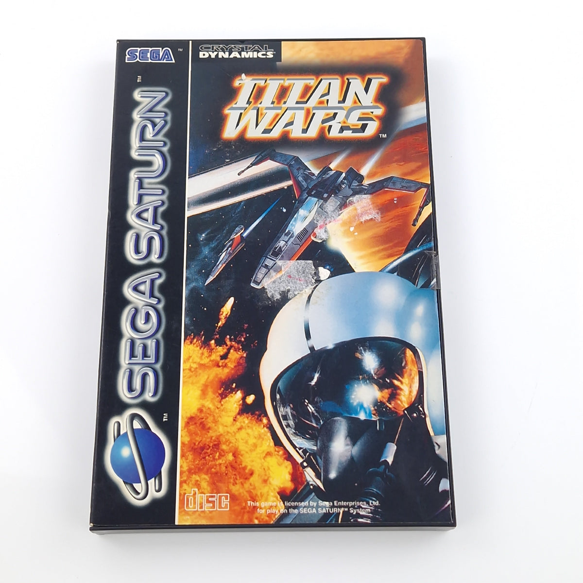 Sega Saturn Spiel – Titan Wars OVP PAL