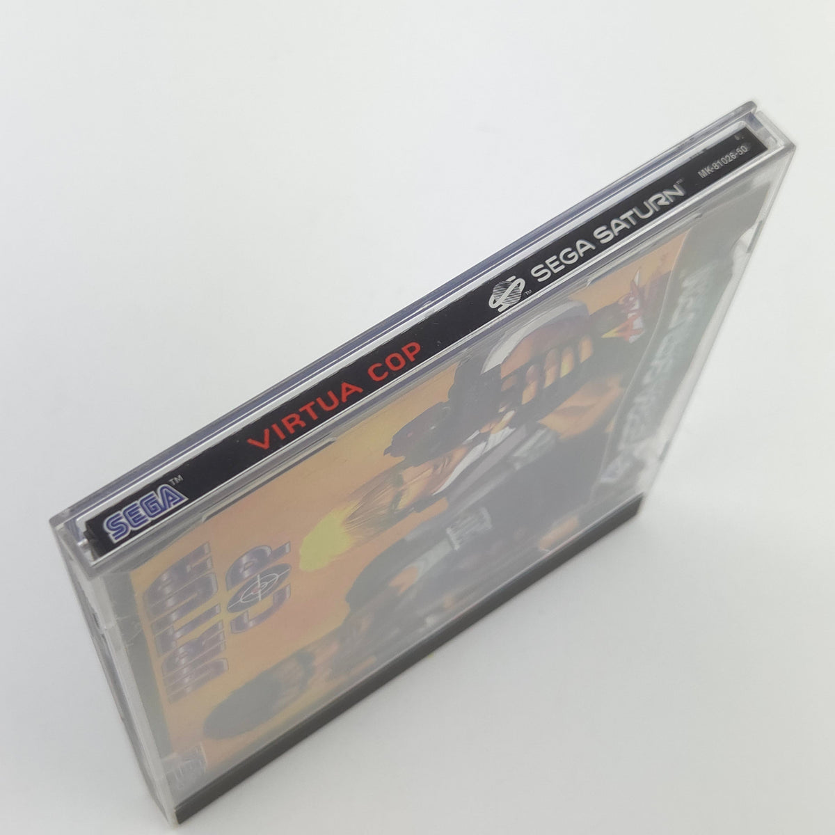 Sega Saturn Spiel – Virtua Cop Jewel Case OVP PAL EUR