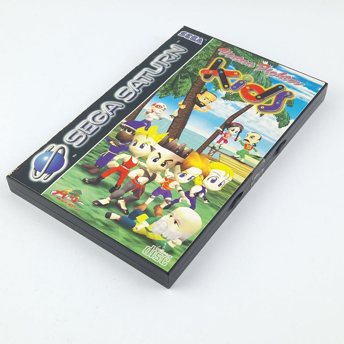 Sega Saturn Spiel – Virtua Fighter Kids OVP PAL