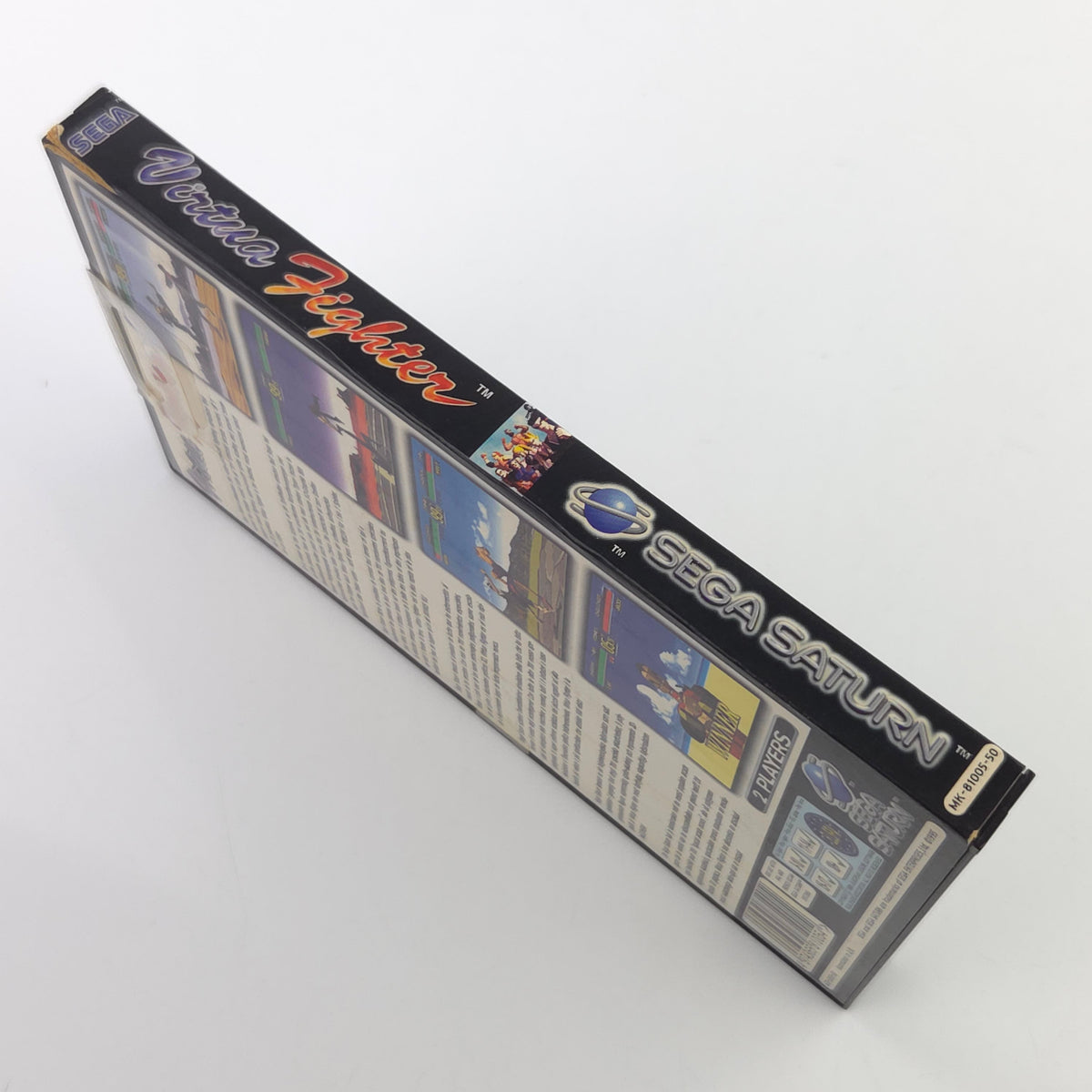 Sega Saturn Spiel Virtua Fighter PAL OVP Anleitung CD