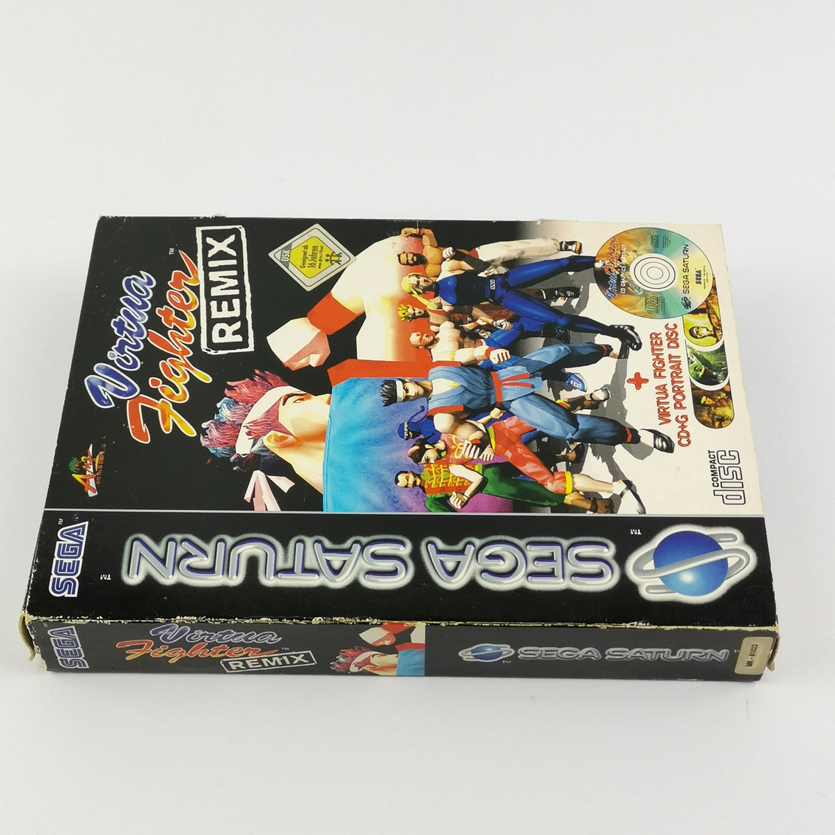 Sega Saturn Spiel – Virtua Fighter Remix OVP PAL
