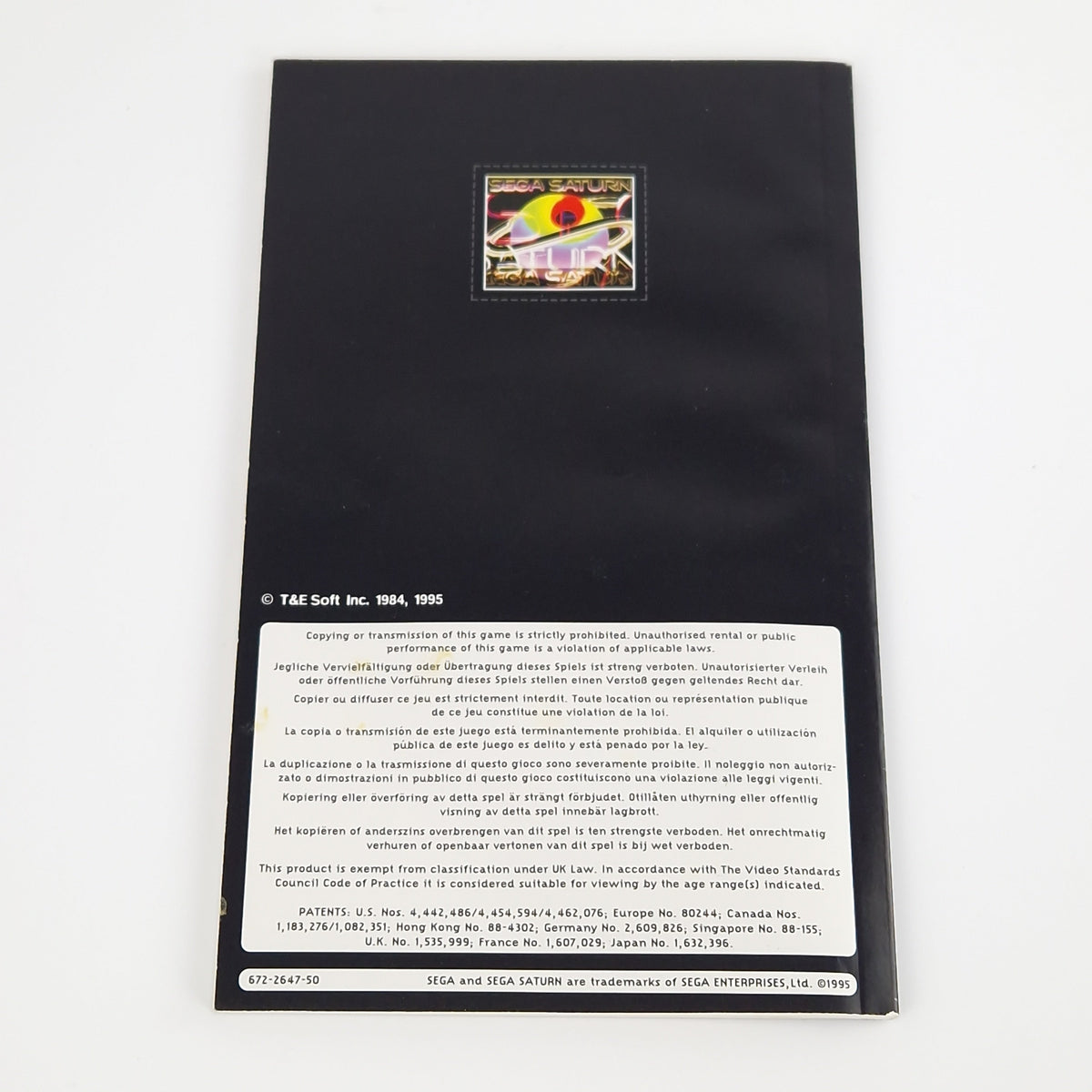 Sega Saturn Spiel – Virtual Hydlide OVP PAL
