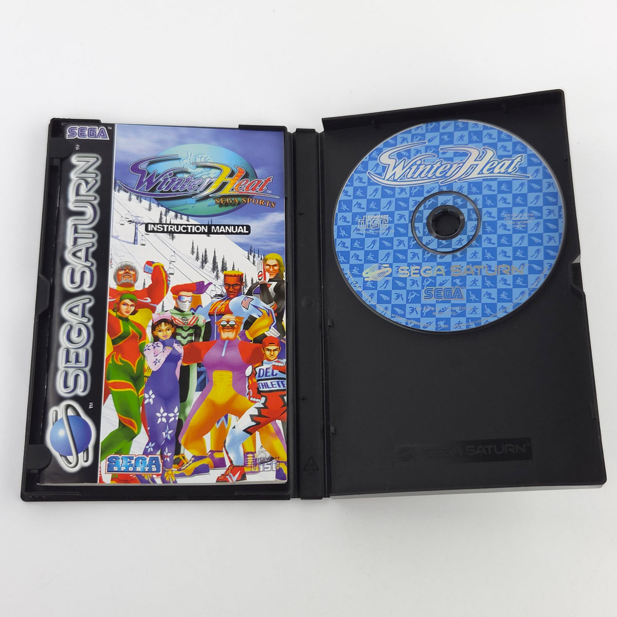 Sega Saturn Spiel Winter Heat Sega Sports OVP PAL EUR