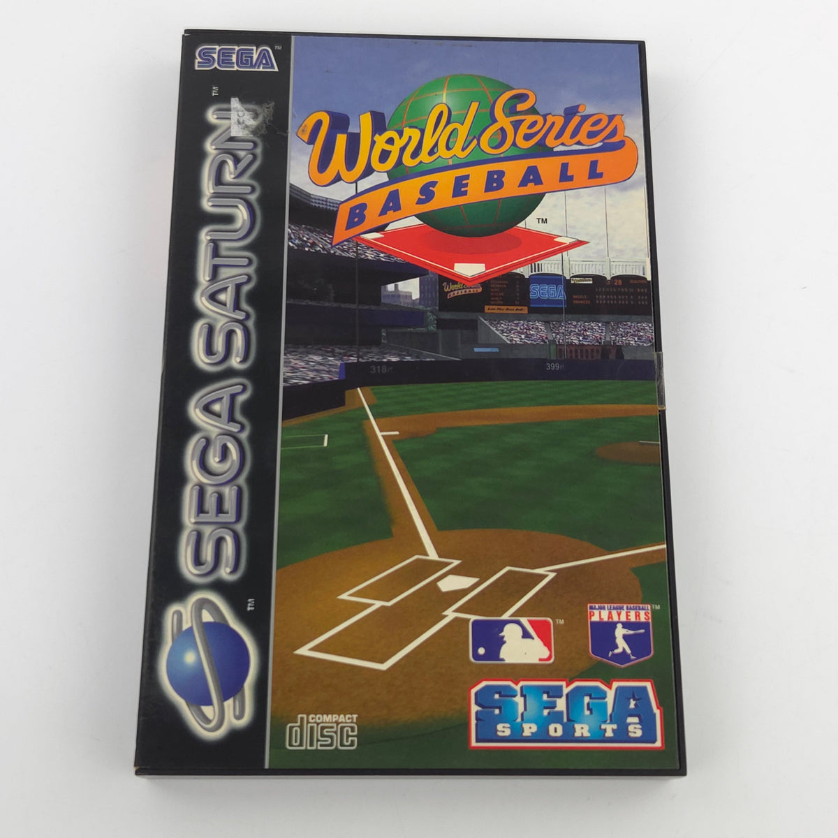 Sega Saturn Spiel World Series Baseball OVP PAL EUR