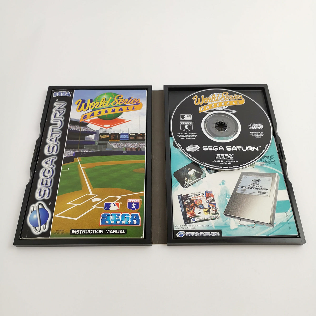 Sega Saturn Spiel – World Series Baseball (PAL OVP)