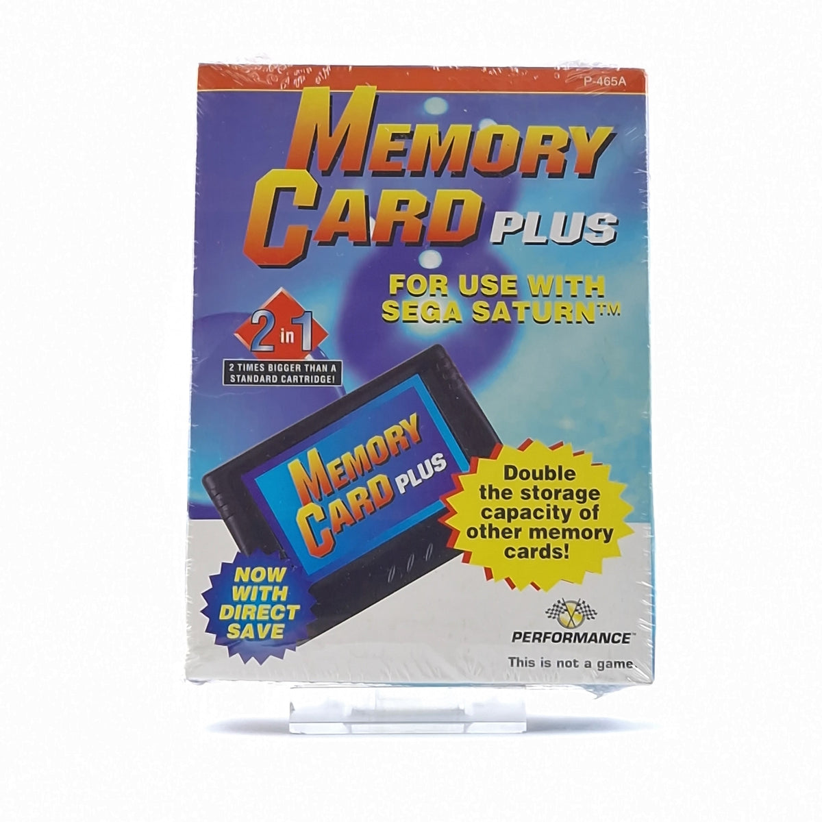 Sega Saturn Zubehör – Memory Card Plus Neu OVP