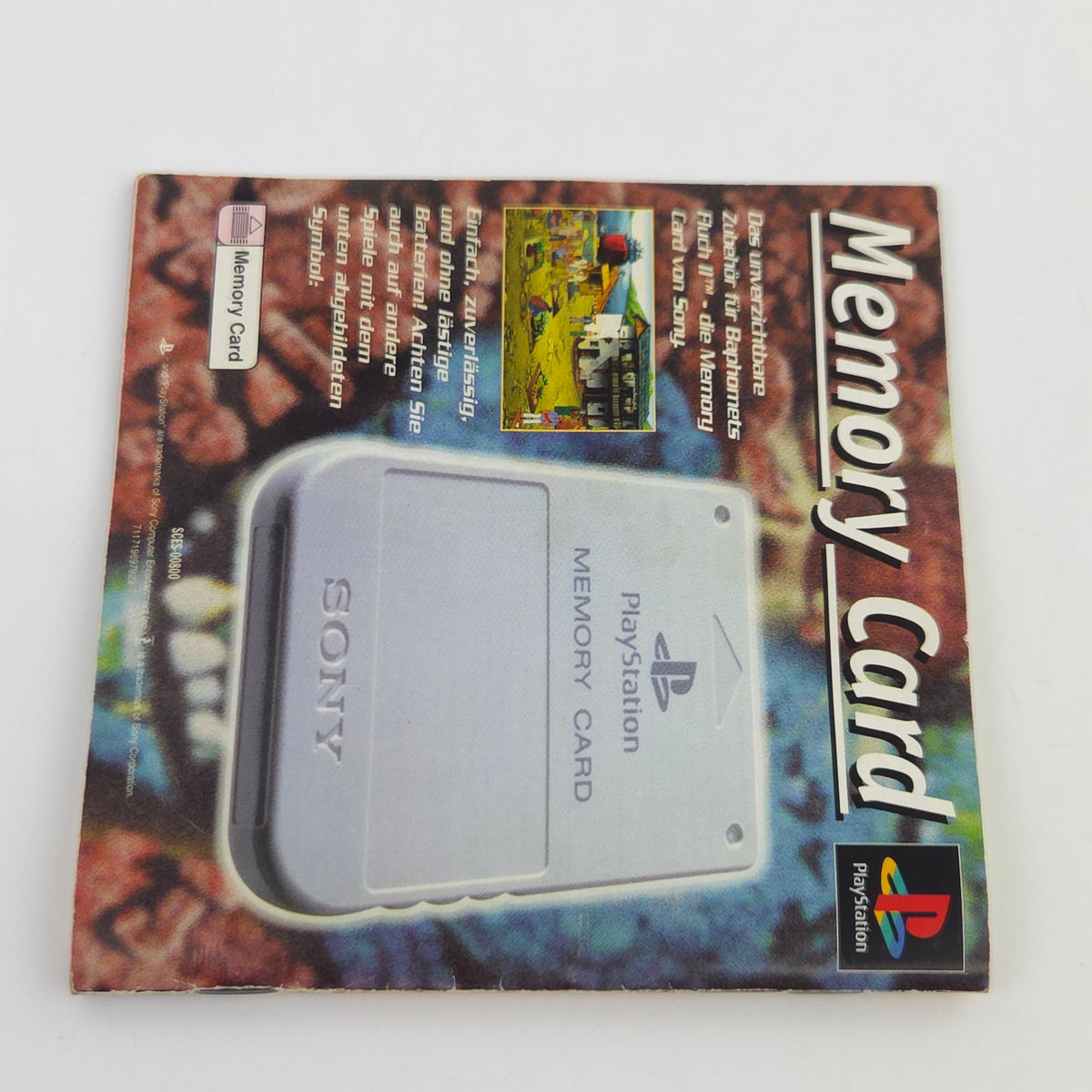 Playstation Spiel Baphomets Fluch II Die Spiegel PS1 OVP