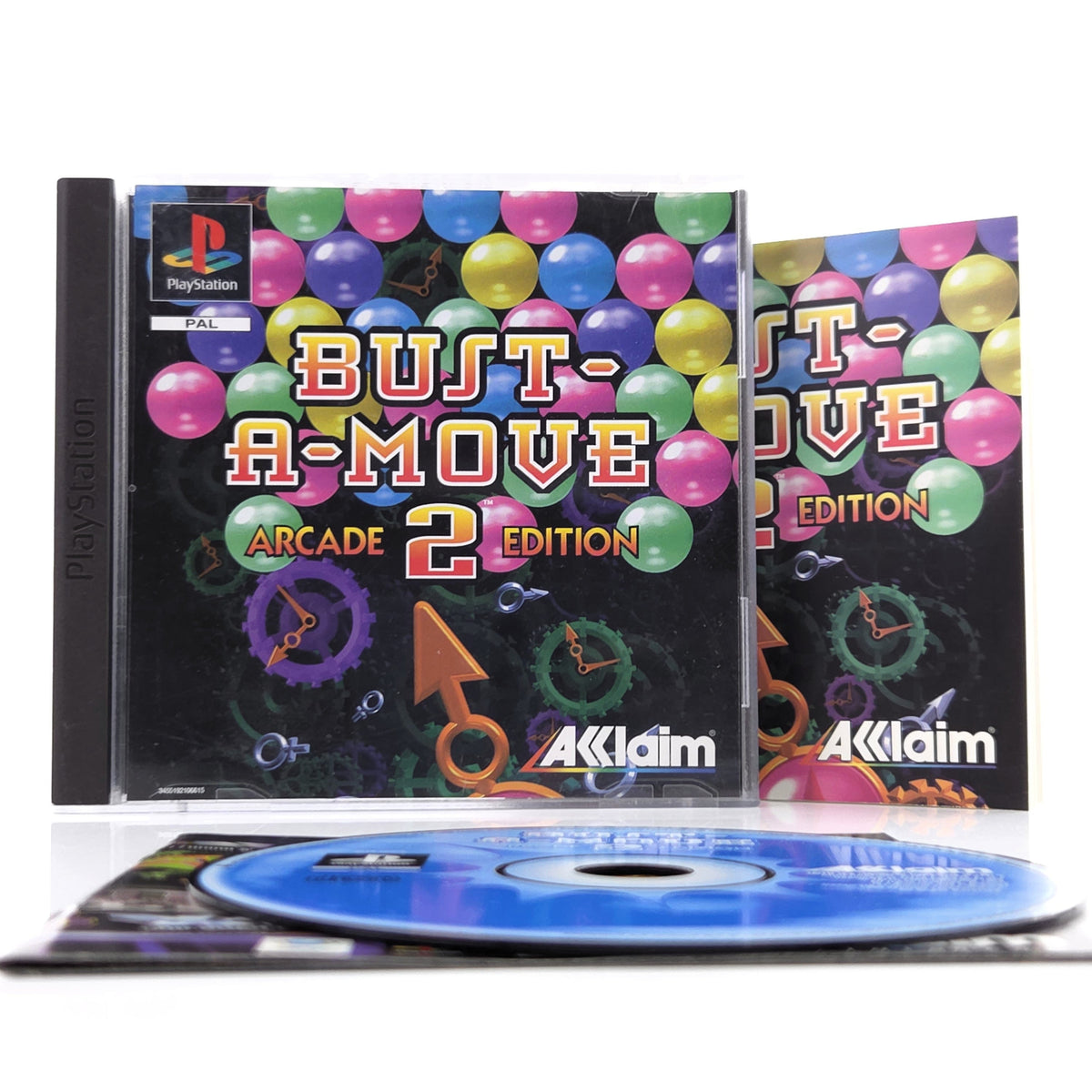 Playstation Spiel Bust-A-Move 2 Arcade Edition PS1 OVP PAL