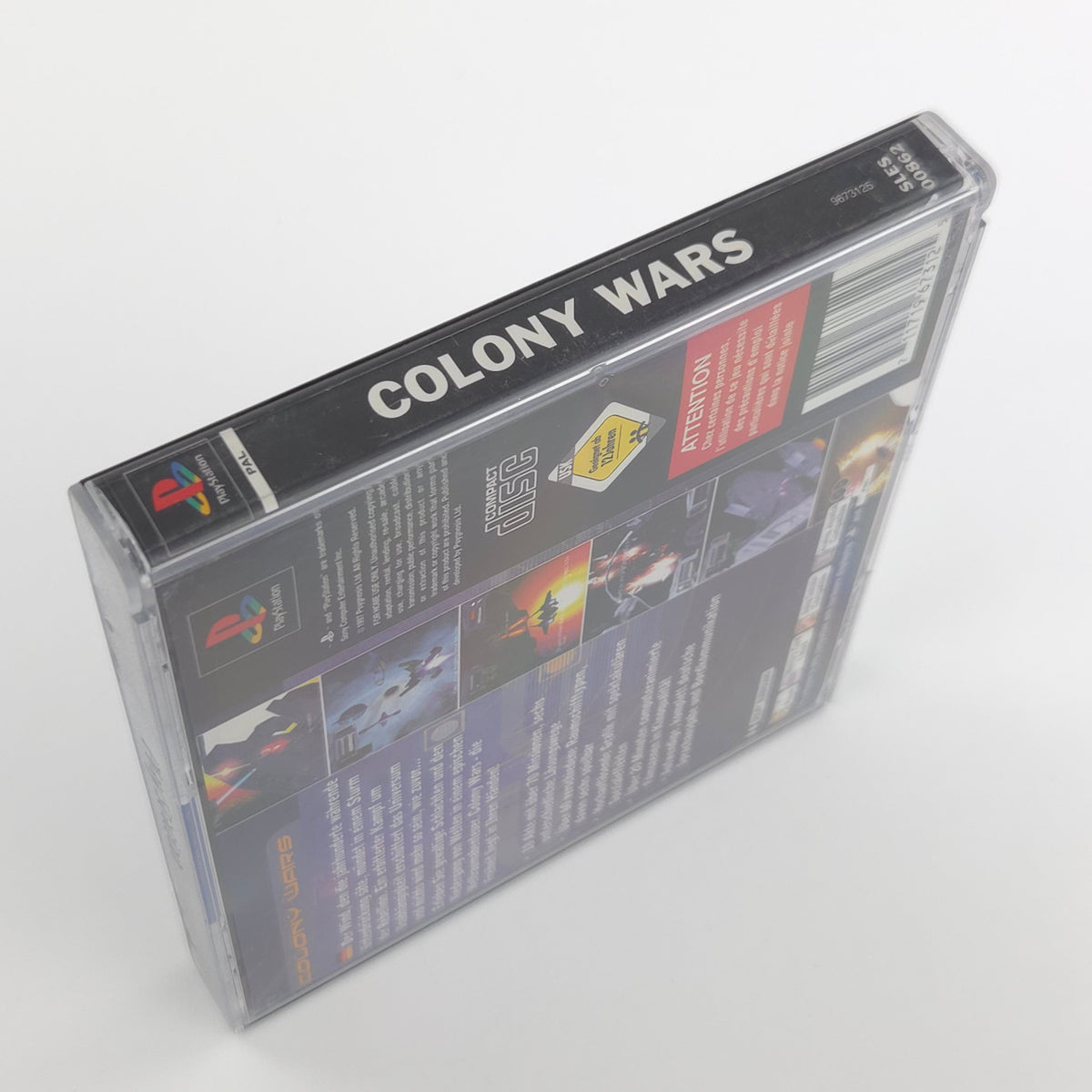 Playstation 1 Spiel Colony Wars PS1 OVP Psygnosis PAL DE