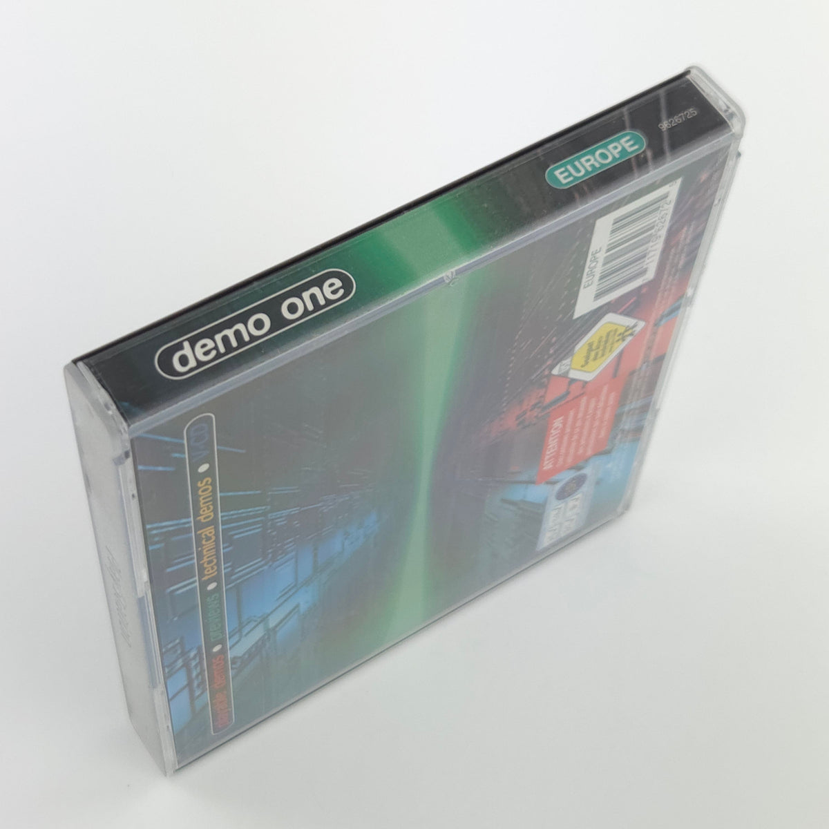 Playstation 1 Spiel Demo ONE PSX OVP PAL EUR Neuwertig