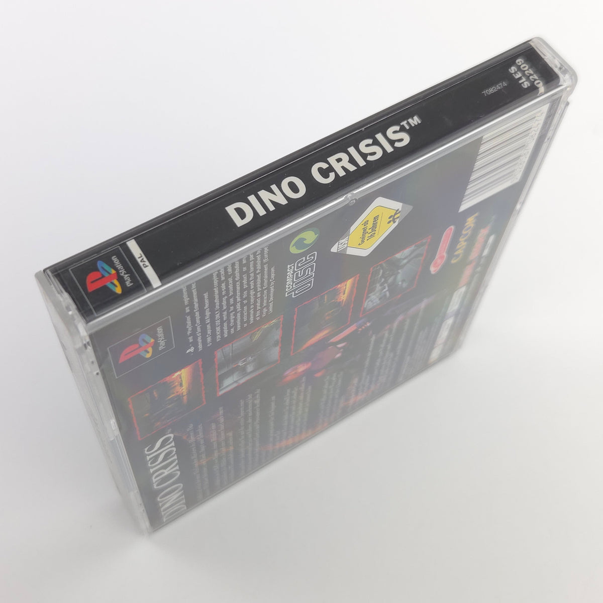 Sony Playstation Spiel Dino Crisis PS1 OVP PAL Capcom