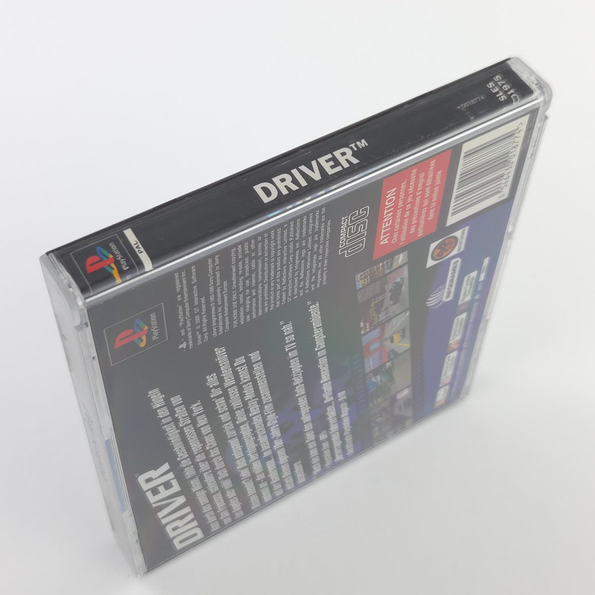 Sony Playstation 1 Spiel Driver PS1 OVP Infogrames PAL DE