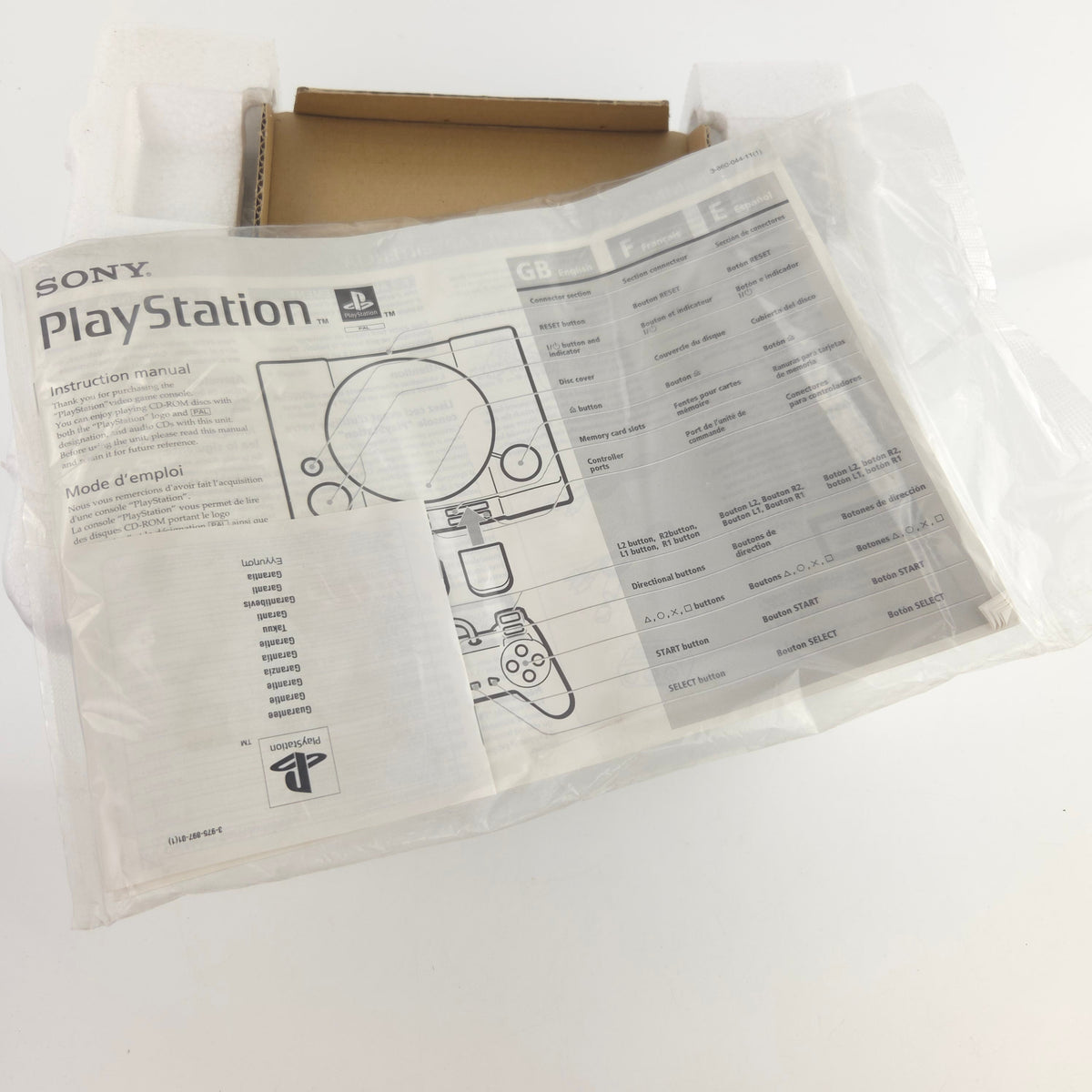 Sony PlayStation 1 Konsole Neu OVP Unbenutzt