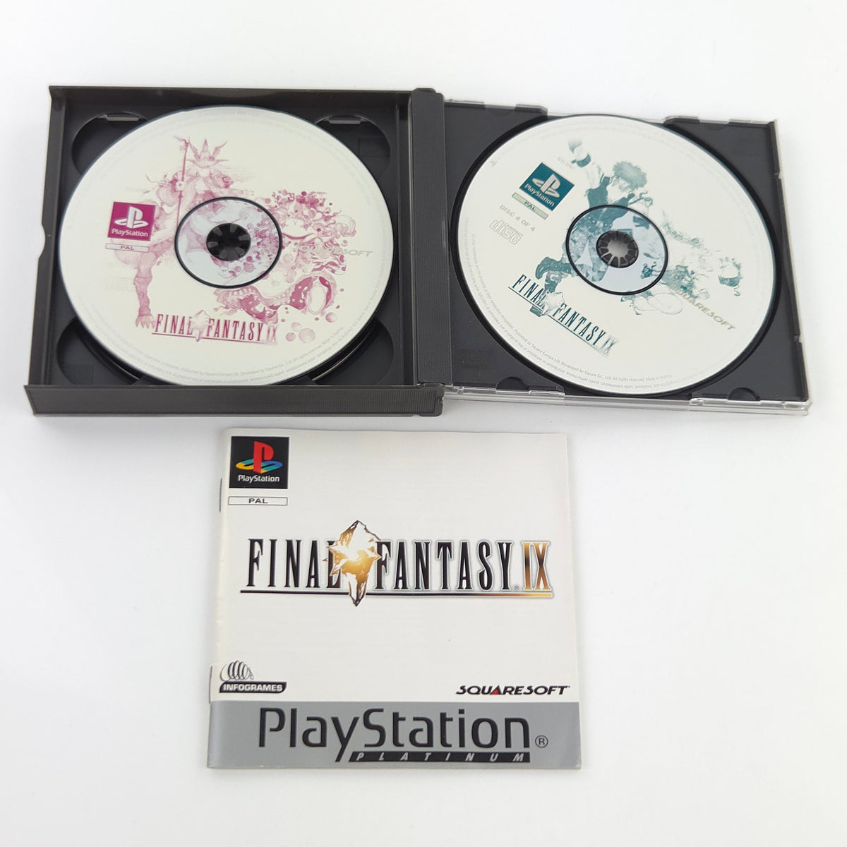 PlayStation 1 Spiel Final Fantasy IX Platinum OVP