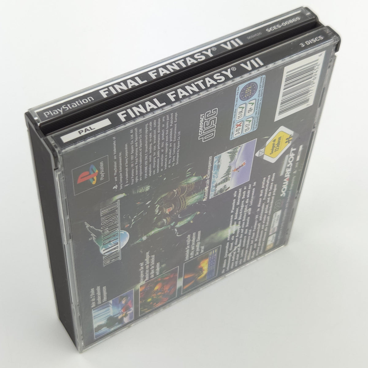 PlayStation 1 Spiel Final Fantasy VII OVP