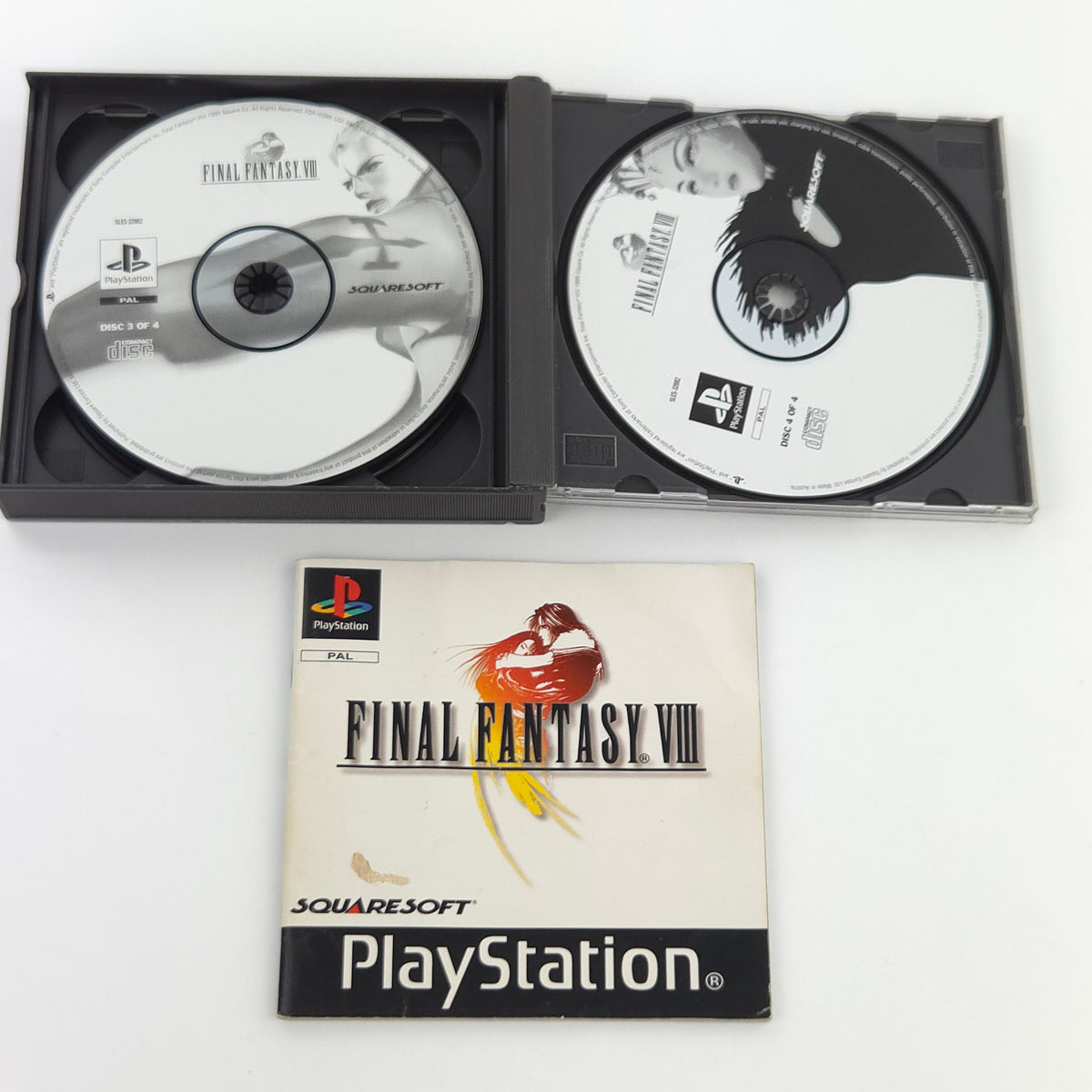 Sony Playstation 1 Spiel Final Fantasy VIII PS1 OVP