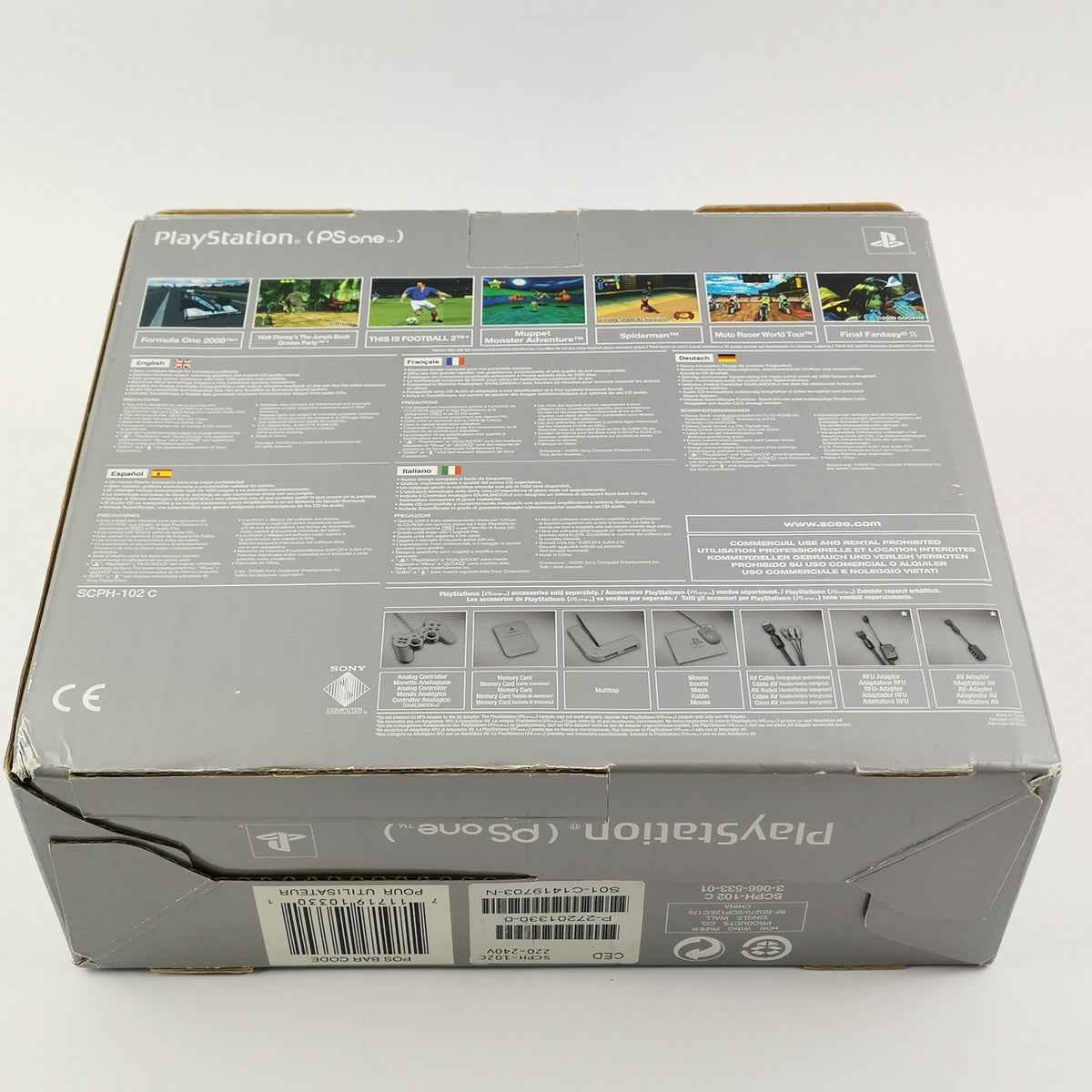 Sony Playstation 1 Konsole – PS One OVP Brandneu PAL Neu