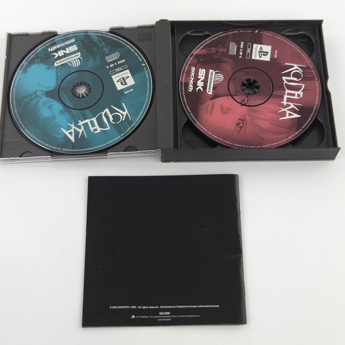 Playstation 1 Spiel Koudelka PAL OVP