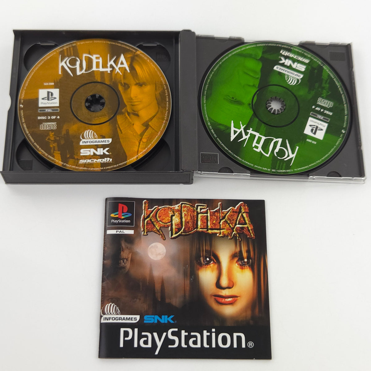 Playstation 1 Spiel Koudelka PAL OVP