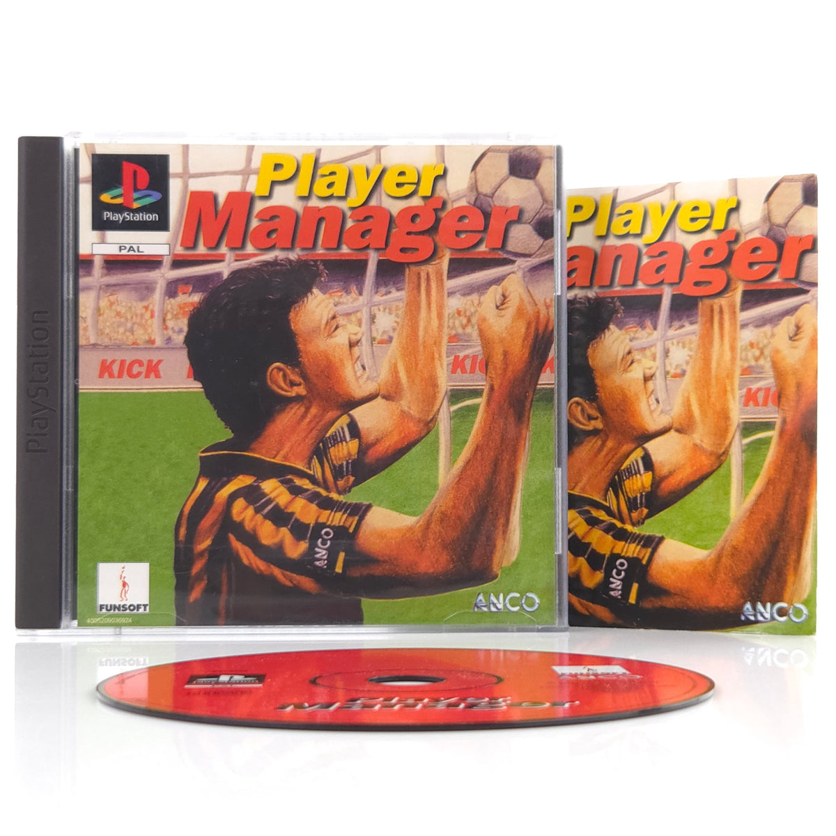 Sony Playstation Spiel Player Manager PS1 OVP PAL EUR