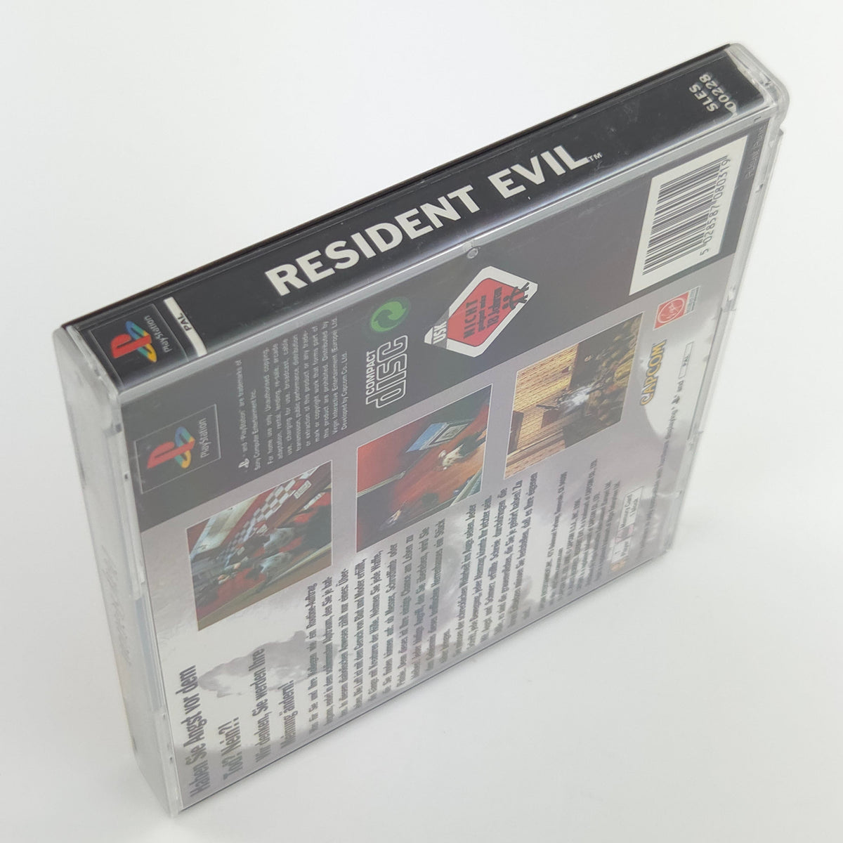 Playstation 1 Spiel Resident Evil PS1 OVP Capcom PAL EUR