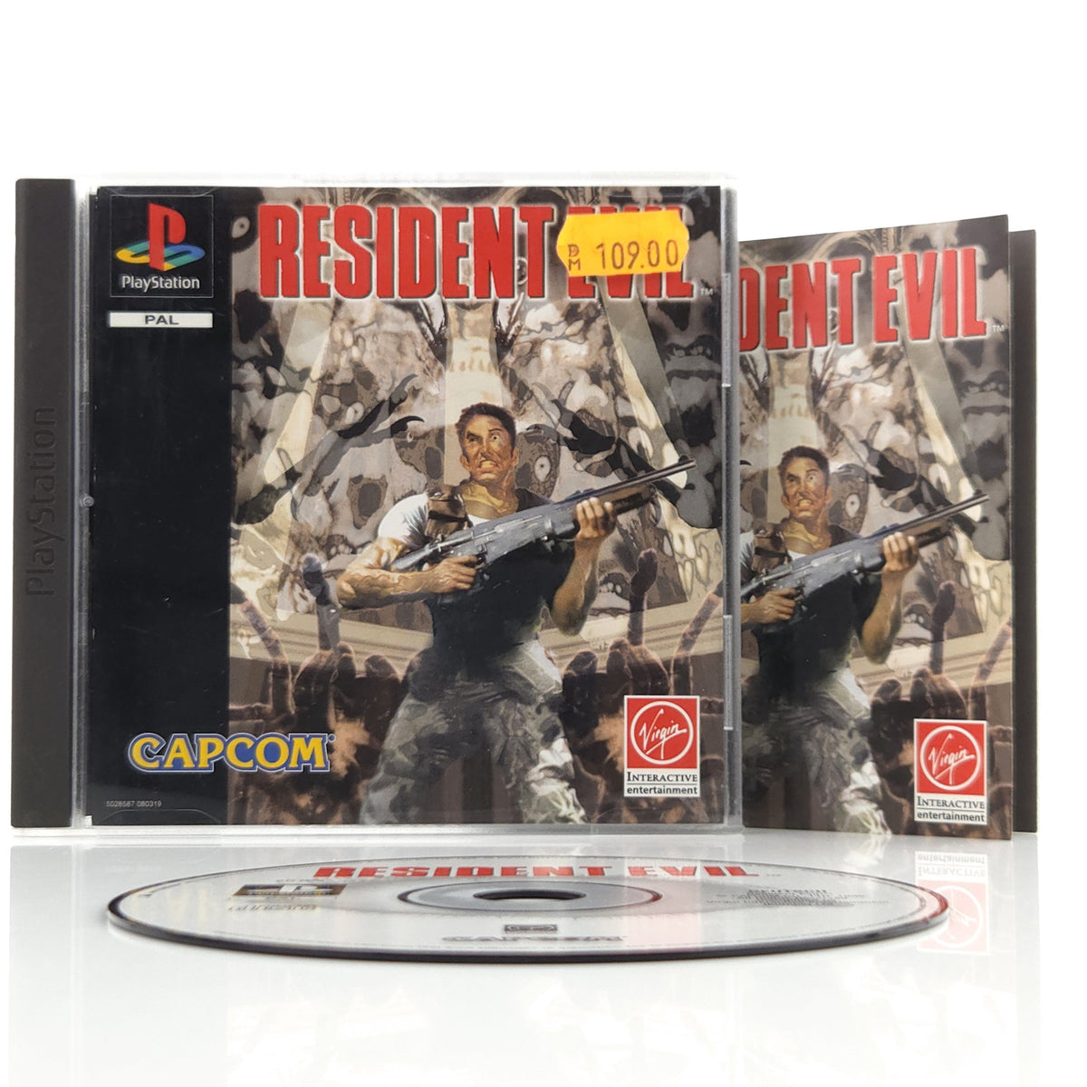 Playstation 1 Spiel Resident Evil PS1 OVP Capcom PAL EUR