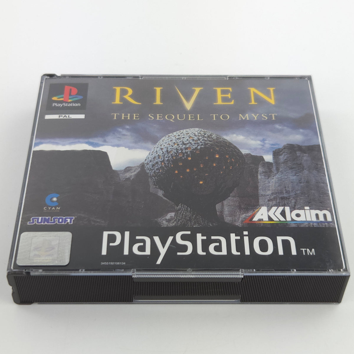 PS1 Spiel Riven the Sequel to Myst PAL DE OVP PSX