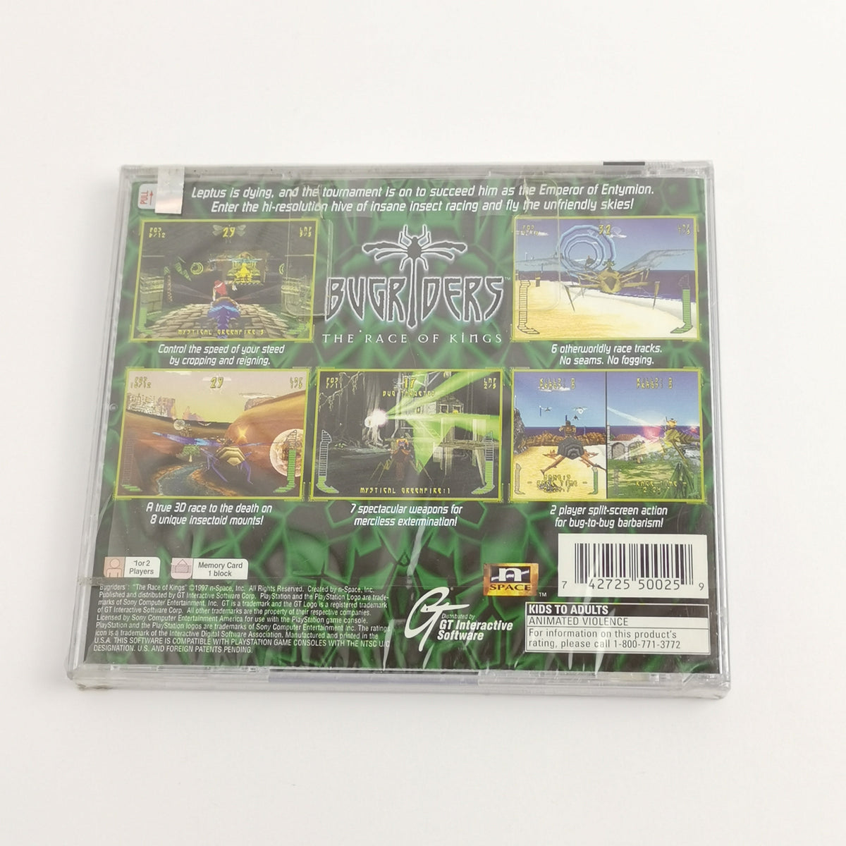 Playstation 1 Spiel – Bugriders The Rage of Kings (Neu)