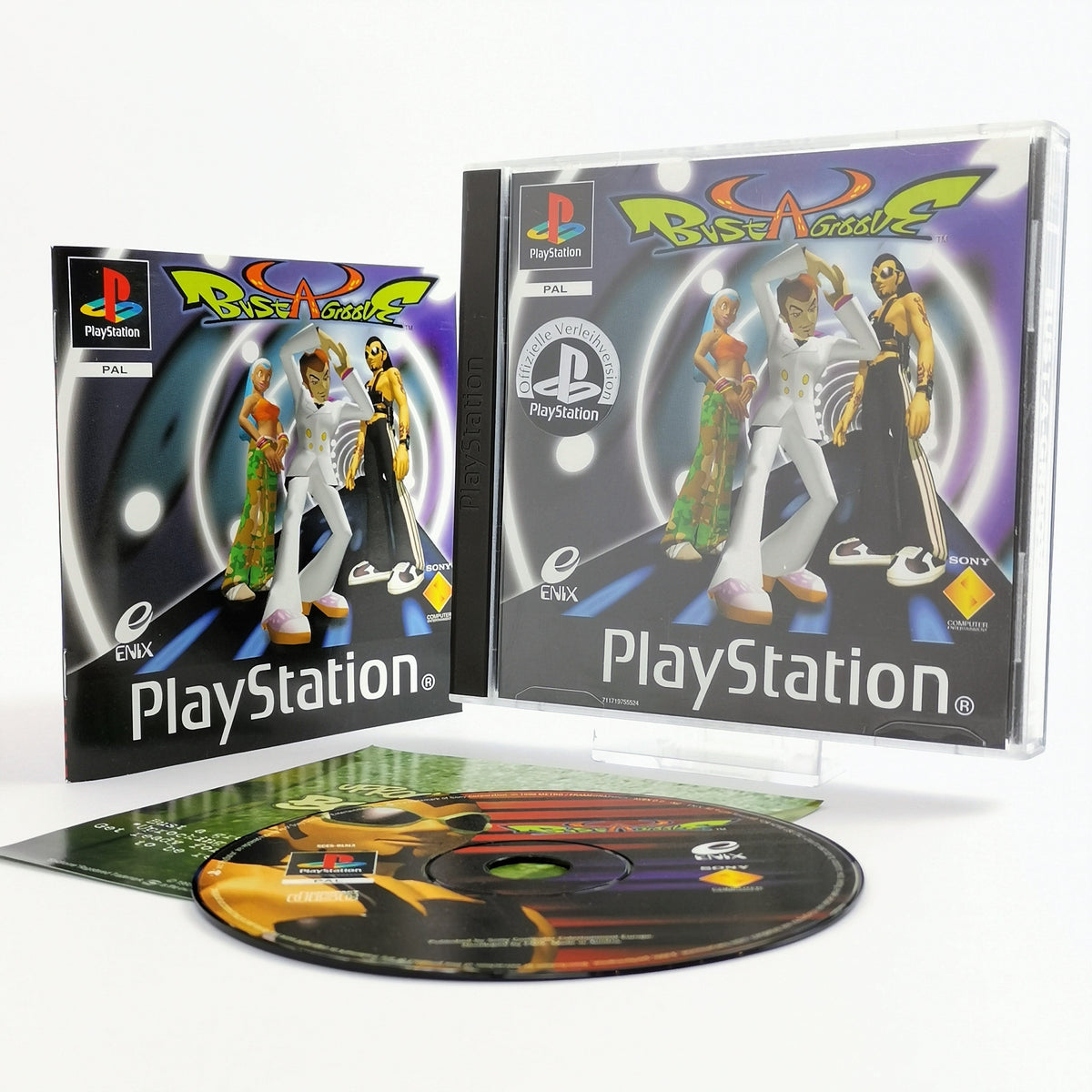 Playstation 1 Spiel – Bust A Groove PS1 OVP PAL