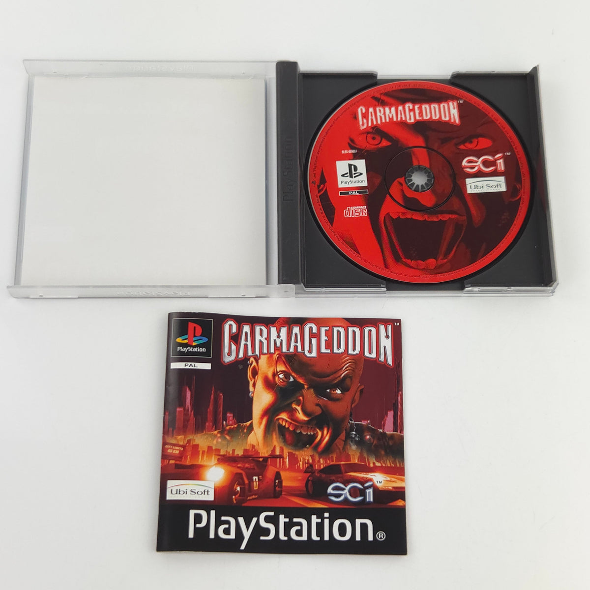 Sony Playstation 1 Spiel – Carmageddon PS1 OVP PAL EUR